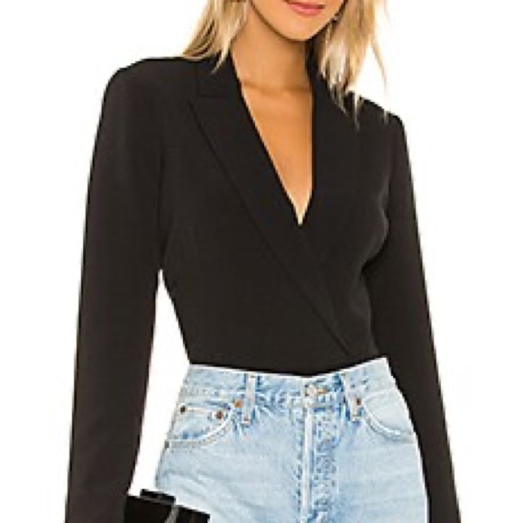 Bardot Tops - Bardot blazer bodysuit